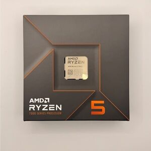 AMD Ryzen 7000 Series Processor - Black and Orange